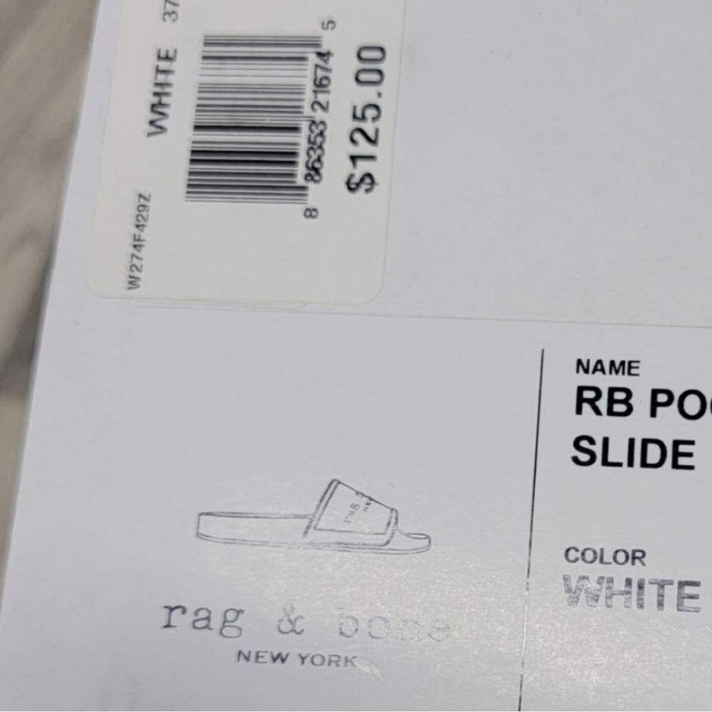 Size 9 Rag & Bone Slides Sandals - Picture 6 of 8
